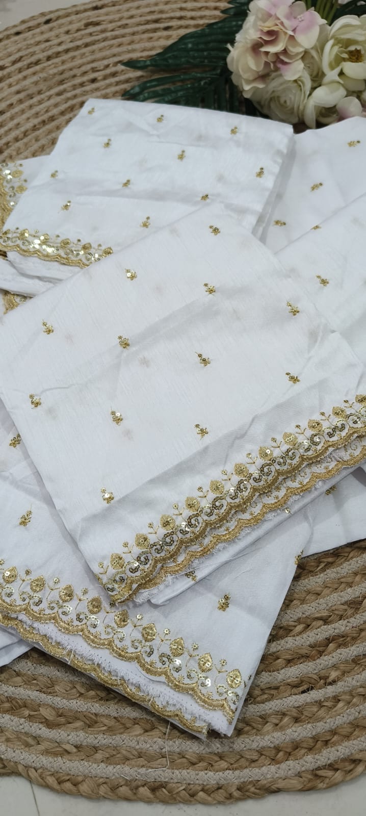 Raw Silk Blouse Piece