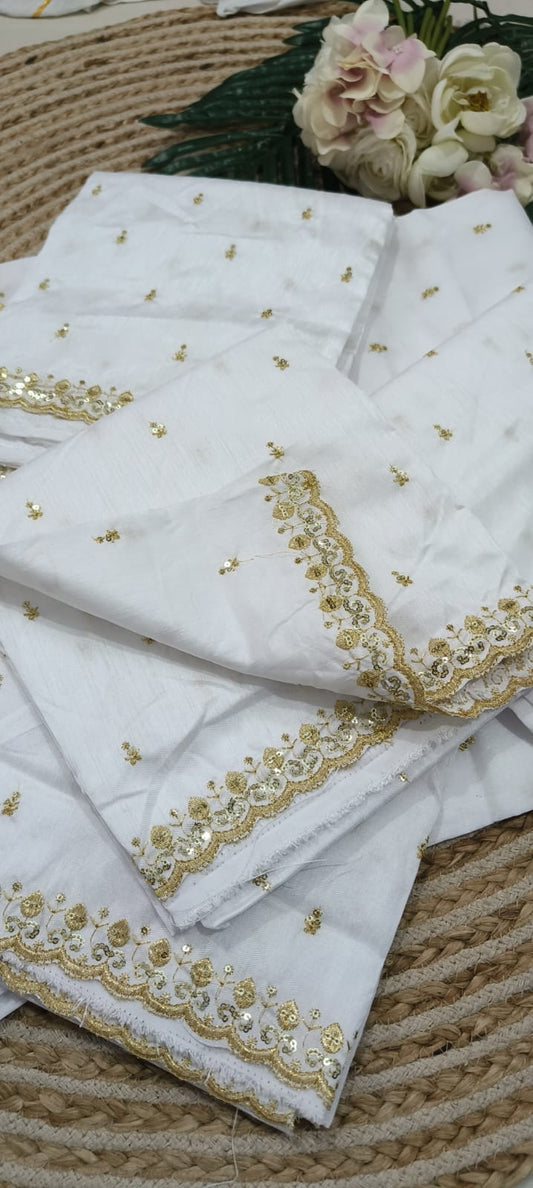 Raw Silk Blouse Piece